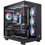 Thermaltake View 380 XL TG ARGB, Cajas de torre negro