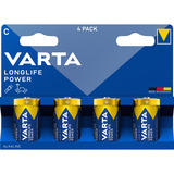 VARTA Pila Longlife Power LR14, C (Baby), Batería 