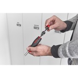 Wiha Destornillador con cargador de puntas PocketMax magnético negro/Rojo