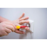 Wiha Destornillador con portapuntas electric slimVario rojo/Amarillo