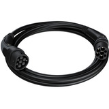 go-e Cable de carga Tipo 2 Black Edition, hasta 22 kW negro