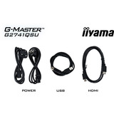 iiyama G-MASTER G2741QSU-B1 pantalla para PC 68,6 cm (27") 2560 x 1440 Pixeles Negro, Monitor de gaming negro (mate), 68,6 cm (27"), 2560 x 1440 Pixeles, Negro
