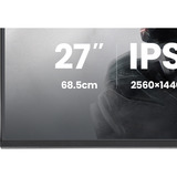 iiyama G-MASTER G2741QSU-B1 pantalla para PC 68,6 cm (27") 2560 x 1440 Pixeles Negro, Monitor de gaming negro (mate), 68,6 cm (27"), 2560 x 1440 Pixeles, Negro