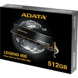 ADATA LEGEND 900 512 GB, Unidad de estado sólido negro/Dorado