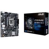 ASUS PRIME H510M-K R2.0 Intel H510 LGA 1200 (Socket H5) micro ATX, Placa base negro/Gris, Intel, LGA 1200 (Socket H5), Intel® Celeron®, Intel® Core™ i3, Intel® Core™ i5, Intel® Core™ i7, Intel® Core™ i9,..., DDR4-SDRAM, 64 GB, DIMM