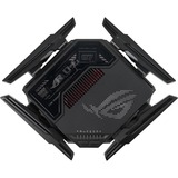 ASUS ROG Rapture GT-BE98 router inalámbrico 10 Gigabit Ethernet Quad-band (2.4 GHz / 5 GHz-1 / 5 GHz-2 / 6 GHz) Negro Wi-Fi 7 (802.11be), Quad-band (2.4 GHz / 5 GHz-1 / 5 GHz-2 / 6 GHz), Ethernet, Negro, Router de sobremesa