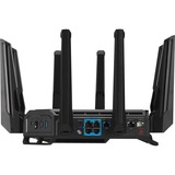 ASUS ROG Rapture GT-BE98 router inalámbrico 10 Gigabit Ethernet Quad-band (2.4 GHz / 5 GHz-1 / 5 GHz-2 / 6 GHz) Negro Wi-Fi 7 (802.11be), Quad-band (2.4 GHz / 5 GHz-1 / 5 GHz-2 / 6 GHz), Ethernet, Negro, Router de sobremesa