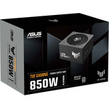 ASUS TUF-GAMING-850P, Fuente de alimentación de PC negro