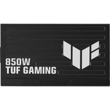 ASUS TUF-GAMING-850P, Fuente de alimentación de PC negro