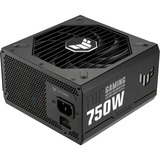 ASUS TUF Gaming 750W Gold unidad de fuente de alimentación 20+4 pin ATX ATX Negro, Fuente de alimentación de PC negro, 750 W, 100 - 240 V, 130 W, 744 W, 130 W, 9,6 W