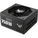 ASUS TUF Gaming 750W Gold unidad de fuente de alimentación 20+4 pin ATX ATX Negro, Fuente de alimentación de PC negro, 750 W, 100 - 240 V, 130 W, 744 W, 130 W, 9,6 W