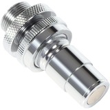 Alphacool ES Schnellverschluss BLH1A PushIn Macho IG con prensaestopas, Conexión cromado