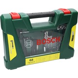 Bosch 2 607 017 191 broca Juego de brocas 68 pieza(s), Conjuntos de brocas & puntas verde, Taladro, Juego de brocas, Metal, Piedra, Madera, 1,68 kg, 68 pieza(s), Phillips, Pozidriv, Torx