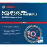 Bosch 2 608 900 659 hoja de sierra circular 11,5 cm 1 pieza(s) Ladrillo, Concreto, 11,5 cm, 2,22 cm, 2,2 mm, Bosch, 1 pieza(s)
