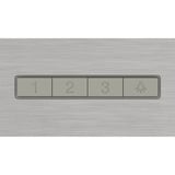 Bosch DWB65CC30, Campana extractora acero fino