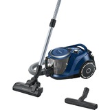 Bosch Serie 6 BGC41X36 aspiradora Aspiradora cilíndrica Secar 700 W Sin bolsa, Aspiradora de suelo negro/Azul, 700 W, Aspiradora cilíndrica, Secar, Sin bolsa, Filtro EPA, HEPA, Filtrado