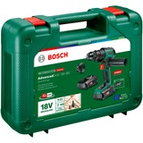 Bosch Taladro atornillador inalámbrico AdvancedDrill 18V-80 QuickSnap, Taladro/destornillador verde/Negro