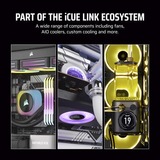 Corsair iCUE LINK LX140-R RGB PWM Reverse, Ventilador blanco