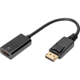 Digitus Adaptador / Convertidor 4K DisplayPort a HDMI negro
