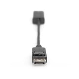 Digitus Adaptador / Convertidor 4K DisplayPort a HDMI negro