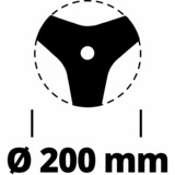 EINHELL Dickichtmesser 200, Cuchilla de repuesto 