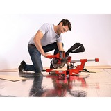 EINHELL Sierra de inglete y corte deslizante a batería TE-SM 36/210 Li-Solo, 36 Voltios (2x18V), Sierras de corte a inglete y a bisel rojo