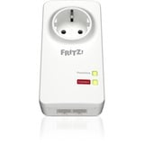 FRITZ! FRITZ!Powerline 1220 Set, PowerLAN Powerline 1220 Set, 1200 Mbit/s, Tipo F, Gigabit Ethernet, 10,100,1000 Mbit/s, 3 W, 1 W