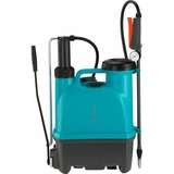 GARDENA 11142-20 rociador de jardín Pulverizador de mochila 12 L, Bomba & Pulverizador a presión turquesa, Pulverizador de mochila, 12 L, Negro, Azul