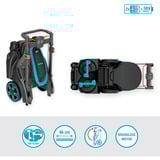 GARDENA Cortacésped a batería PowerMax Duo 46/36V P4A, kit listo para usar 2, 36 voltios (2x18V) negro/Gris