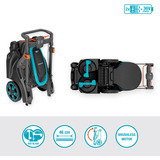 GARDENA PowerMax Duo 46/36V, 14646-65, Cortacésped negro/Gris