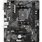 GIGABYTE Placa base A520M K V2 - Compatible con CPUs AMD Ryzen serie 5000 AM4, hasta 5100MHz DDR4 (OC), PCIe Gen3 x4 M.2, LAN GbE, USB 3.2 Gen 1 hasta 5100MHz DDR4 (OC), PCIe Gen3 x4 M.2, LAN GbE, USB 3.2 Gen 1, AMD, Zócalo AM4, AMD Ryzen 3000 Series, AMD Ryzen 5000 Series, Zócalo AM4, DDR4-SDRAM, 64 GB