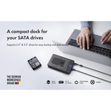 ICY BOX IB-388-CU3, Caja de unidades negro