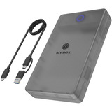 ICY BOX IB-388-CU3, Caja de unidades negro
