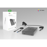 ICY BOX IB-388-CU3, Caja de unidades negro