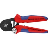 KNIPEX 97 53 04 alicate, Crimpadora rojo/Azul, Acero cromo vanadio, Azul/Rojo, 18 cm, 405 g