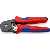 KNIPEX 97 53 04 alicate, Crimpadora rojo/Azul, Acero cromo vanadio, Azul/Rojo, 18 cm, 405 g