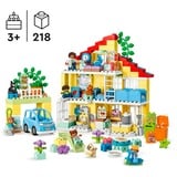 LEGO Casa Familiar 3en1, Juegos de construcción Juego de construcción, 3 año(s), Plástico, 218 pieza(s), 3,45 kg