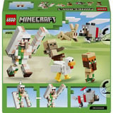 LEGO Minecraft Ataque del Jinete de Pollos en el Desierto, Juegos de construcción 