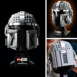 LEGO Star Wars 75328 Casco del Mandaloriano, Kit de Construcción para Adultos, Juegos de construcción Kit de Construcción para Adultos, Juego de construcción, 18 año(s), Plástico, 584 pieza(s), 790 g