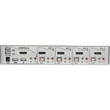 Lindy Switch KVM de 4 puertos blanco