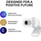 Logitech Brio 100 Cámaras web, Webcam blanco, 2 MP, 1920 x 1080 Pixeles, Full HD, 30 pps, 1280x720@30fps, 1920x1080@30fps, 720p, 1080p