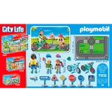 PLAYMOBIL City Life Circuito de bicicletas, Juegos de construcción 