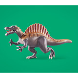 PLAYMOBIL Dinos Ataque de Spinosaurus en excavación de dinosaurios, Juegos de construcción 