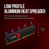 PNY DIMM 32 GB DDR5-6000 (2x 16 GB) Kit dual, Memoria RAM negro