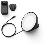 Philips Hue Lámpara de mesa White & Color Ambiance Bloom, Luz de LED negro