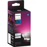 Philips Hue White & Color Ambiance MR16 Smarter Spot 400 lm paquete doble, Lámpara LED 