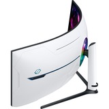 SAMSUNG G95NC LED display 144,8 cm (57") 7680 x 2160 Pixeles Dual UHD QLED Blanco, Monitor de gaming blanco/Negro, 144,8 cm (57"), 7680 x 2160 Pixeles, Dual UHD, QLED, 1 ms, Blanco