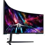 SAMSUNG G95NC pantalla para PC 144,8 cm (57") 7680 x 2160 Pixeles Dual UHD QLED Blanco, Monitor de gaming blanco/Negro, 144,8 cm (57"), 7680 x 2160 Pixeles, Dual UHD, QLED, 1 ms, Blanco