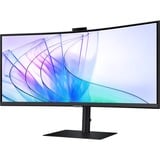 Samsung S65VC pantalla para PC 86,4 cm (34") 3440 x 1440 Pixeles UltraWide Quad HD LCD Negro, Monitor LED negro, 86,4 cm (34"), 3440 x 1440 Pixeles, UltraWide Quad HD, LCD, 5 ms, Negro