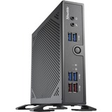 Shuttle DS50U3 PC/estación de trabajo barebone 1,3 l tamaño PC Negro i3-1315U negro, 1,3 l tamaño PC, Mini PC barebone, DDR5-SDRAM, PCI Express, Serial ATA III, Ethernet, 90 W